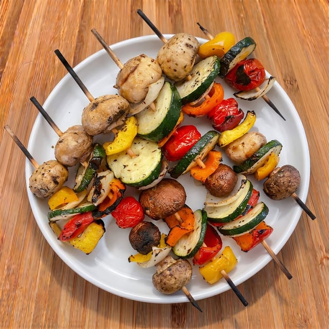 Vegetable Skewer Bundle.