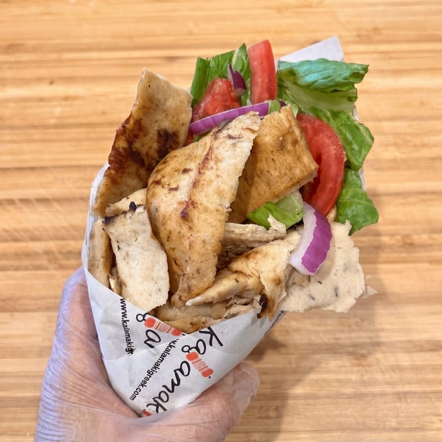 Chicken Yeero Pita.