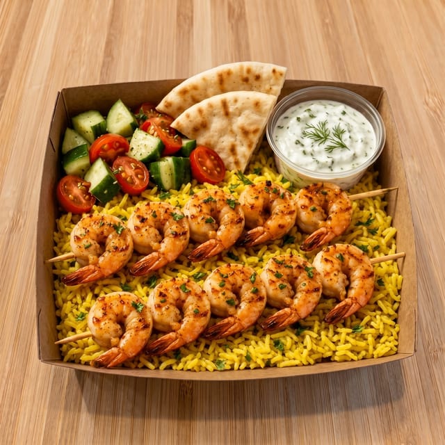 Shrimp Protein Box.