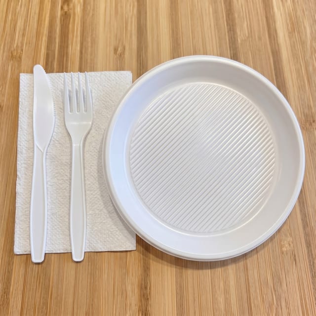 * ADD Utensils for each guest.