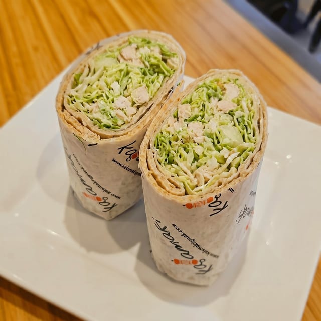 Chicken Caesar Wrap.