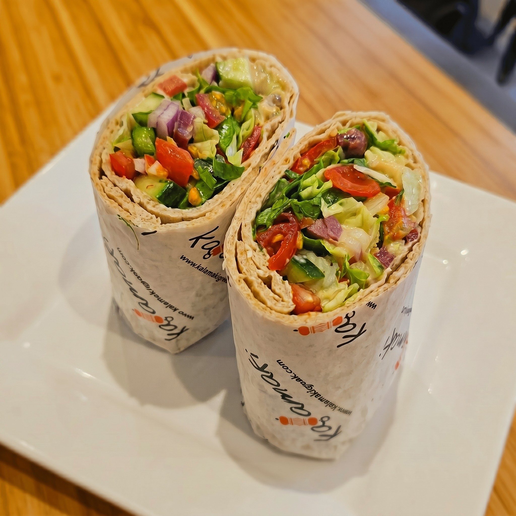 Greek Salad Wrap.