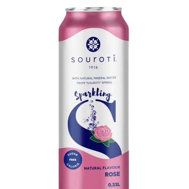 Sparkling Rose Water (330mL can).