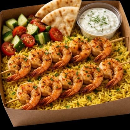 Shrimp Protein Box.