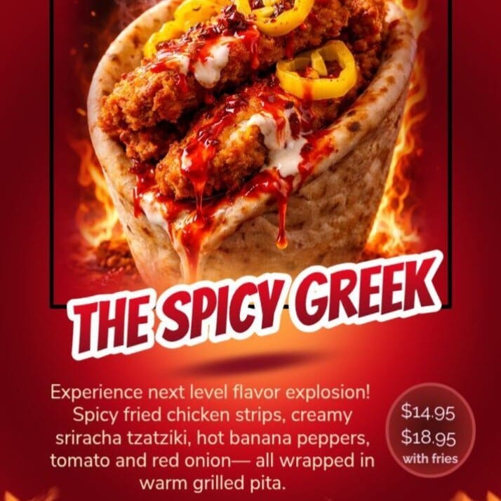 *NEW * Spicy Greek.
