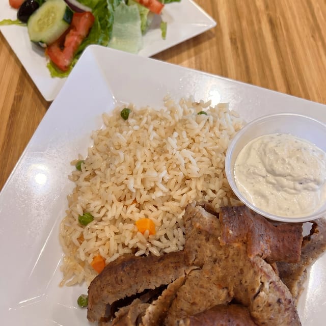 Beef Lamb Gyro.