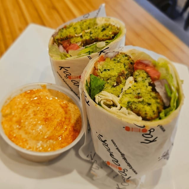 Falafel Wrap.