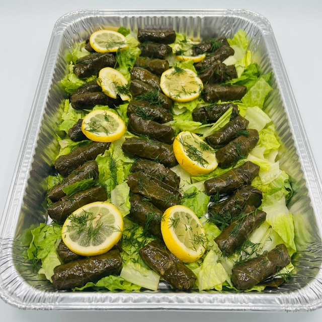 Stuffed Grape Leaves.