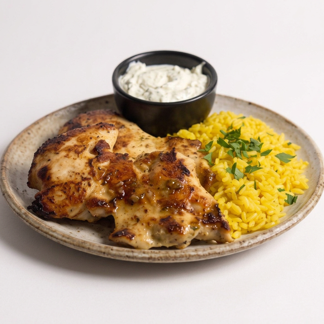 Grilled Chicken Platter.
