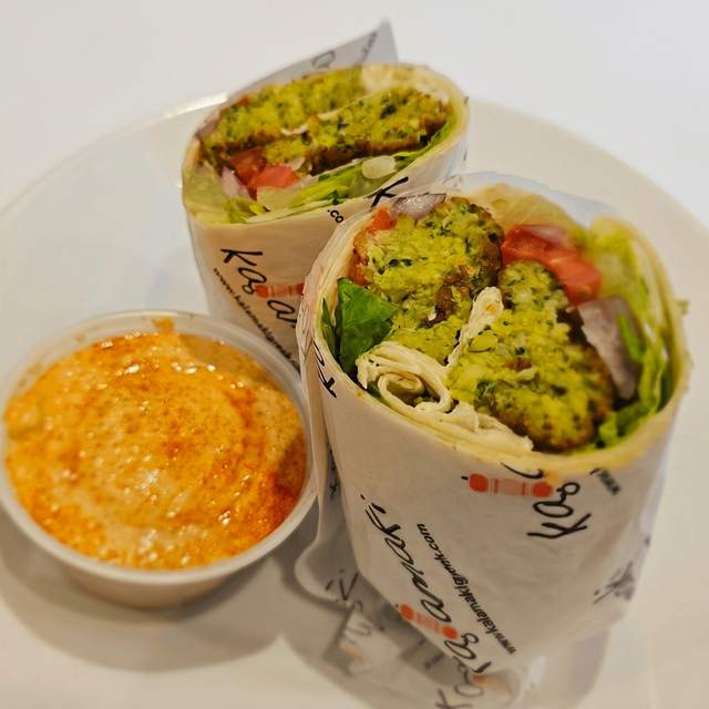 Falafel Wrap.