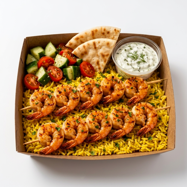 Shrimp Protein Box.